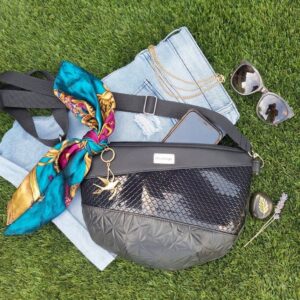 Miabags fekete  Crossbody