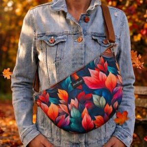 Levélmintás Miabags  Crossbody