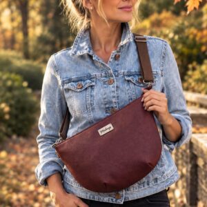 Burgundi Miabags M Crossbody