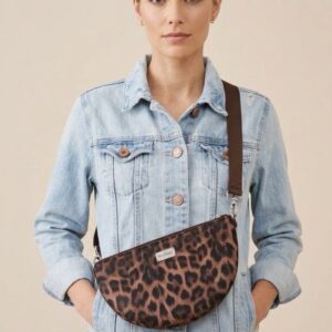 Leopárd mintás crossbody